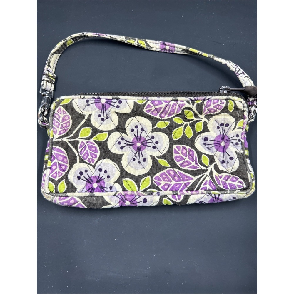 Vera Bradley Wristlet Wallet Plum Petals‎